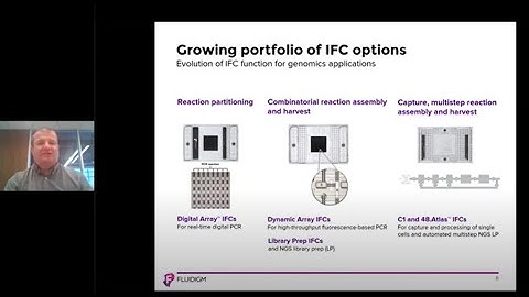Genomics Workflow Solutions Leveraging Microfluidics