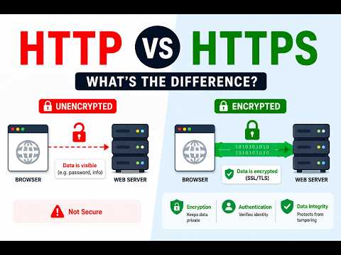 HTTP vs HTTPS Explained in 2 Minutes