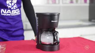 Vidéo: Machine A Café – CAFE_CM1093-CB Nasco 600 W