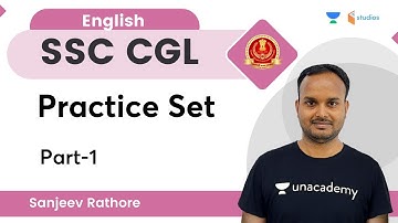 Practice Set | Part-1|  SSC CGL | By Sanjeev Rathore Sir | wifistudy studios
