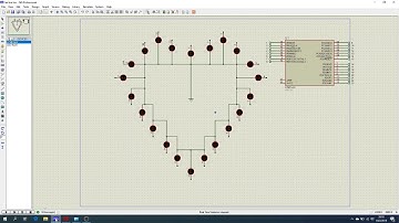 Code mạch đèn led trái tim