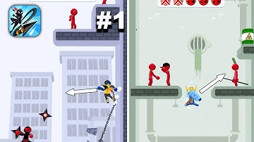 Stickman Teleport Master 3D - Hyper Hybrid Casual - Gameplay Walkthrough (iOS & Android)