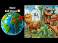😱😶🌫️In Found Good Dinosaur In Google Maps And Google Earth