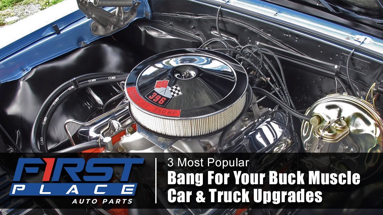 Top 3 Modifications for Early American Muscle Cars