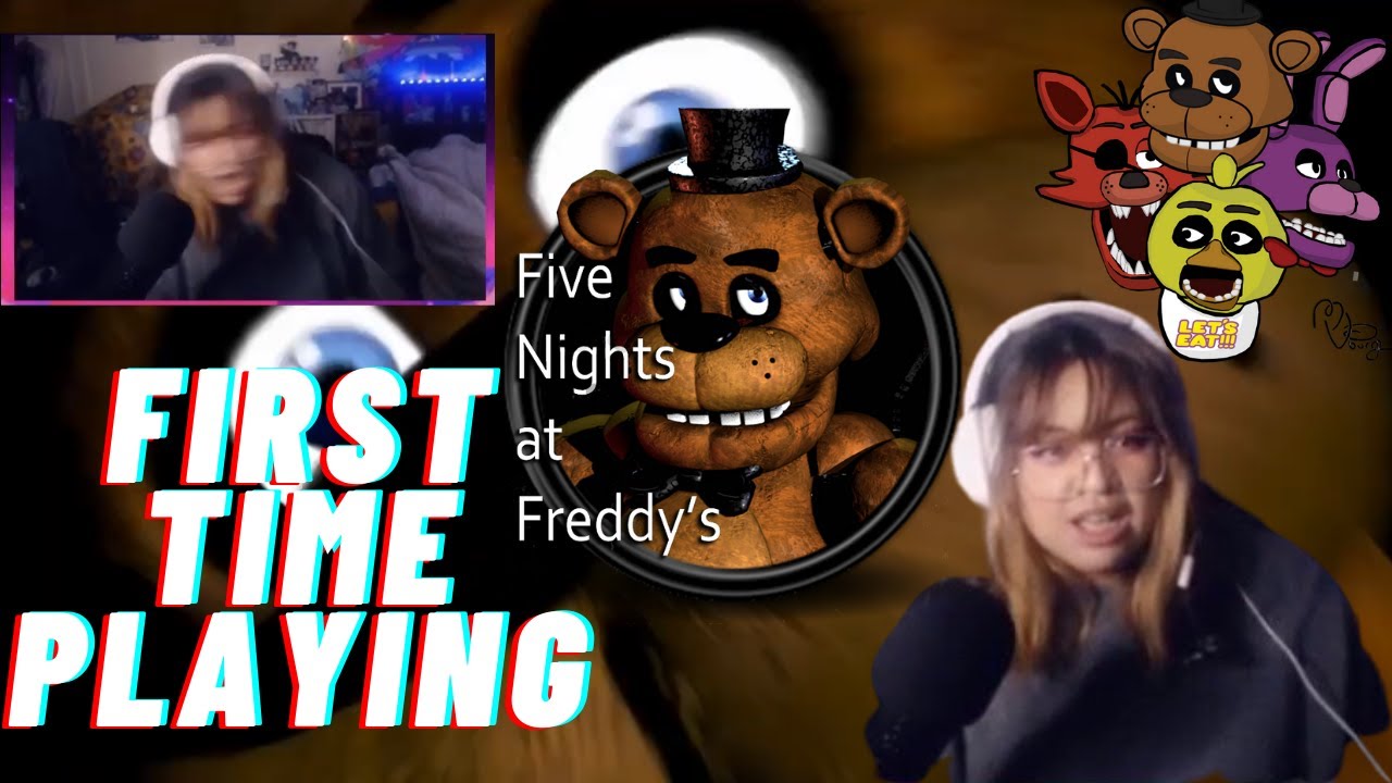 First time playing Five Nights at Freddy's - YouTube
