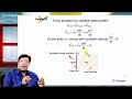 Impulse and Collision: Variable Mass System | B. M. Sharma | JEE Physics