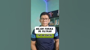Mejor forma para filtrar en excel #windows #tecnologia #tutorial #tips #excel #exceltips