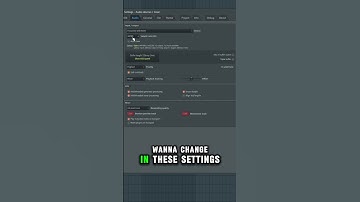 Settings You NEED TO CHANGE In FL Studio!!  #contentcreator #music #artist #flstudio