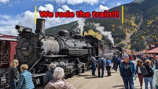 Train day!! Durango Silverton RailRoad!