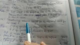 7th (Maths) Topic: Comparing Quantities Ex 8.3 (Q.no 1) By Rafiq Sheikh Tr BHS Chamkote Karnah