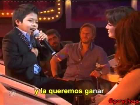 Miguel Angel Canta a donde vamos a parar - Pequeños Gigantes