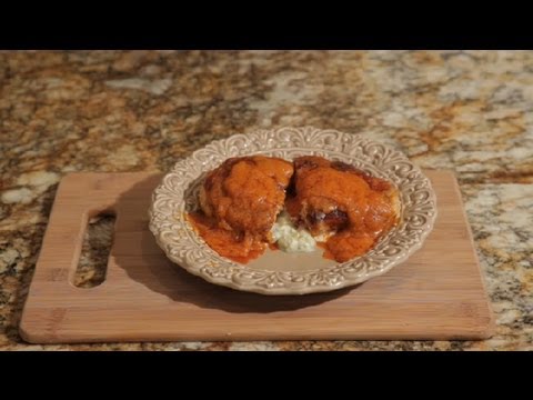 Blue Cheese Stuffed Chicken With Buffalo Sauce : Chicken Recipes