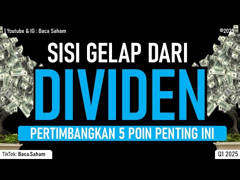 Sisi GELAP Dividen ! 5 Poin Penting yang Wajib Kamu Tahu !!!