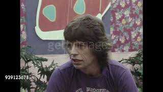 Mick Jagger saying &#39;I like to keep a low profile&#39; when he is not working or being inactive