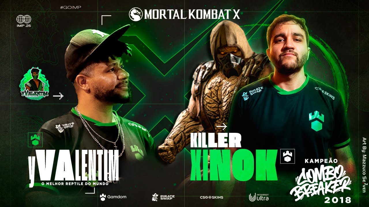 O CAMPEÃO DO COMBO BREAKER me mostrou como é alto nível no MKX! - Mortal Kombat X