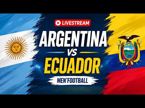 🔥 ARGENTINA vs ECUADOR | 90 MINUTES OF DRAMA | SOUTH AMERICAN WAR FROM KICK-OFF