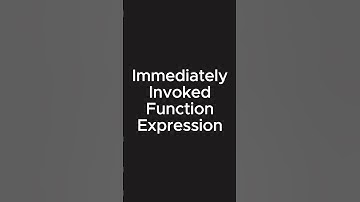 VOCÊ PRECISA CONHECER ISSO EM JAVASCRIPT