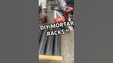 Trust the process !! WHAT YALL THINK!! My new homemade mortar racks #fireworks #firework #fyp