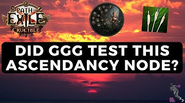 [PoE 3.21] Was This New Ascendancy Node Tested by GGG? - Pathfinder Magic Find Blade Vortex Disaster