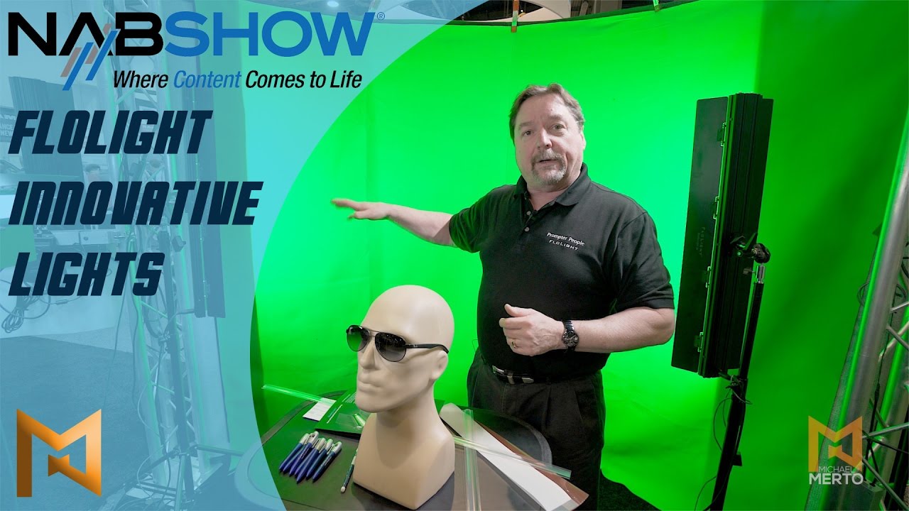 Flolight Bladelights at NAB 2017 - YouTube