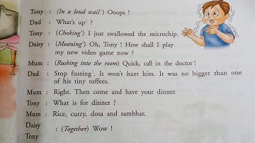 Class 5 English Lesson 7 Remote Control Kid Part 01