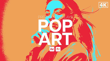 Premium Overlays Pop Art (After Effects Template - Premiere Pro Mogrts)