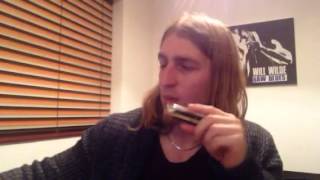 Video thumbnail of "SONNY TERRY - 5 SIGNATURE LICKS (Harmonica Tutorial)"