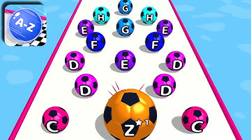 A-Z RUN ❤️‍🔥🏃‍♂️- All Levels Gameplay Walkthrough Android, iOS NEW UPDATE