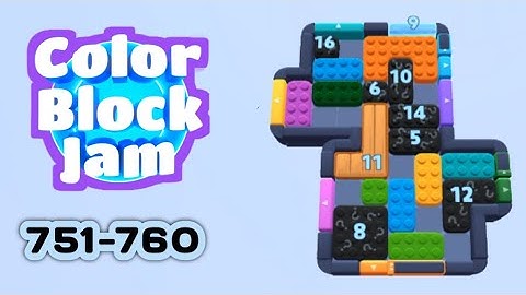 Color Block Jam Level 751-760 | No Commentary, No Music | Android Gameplay