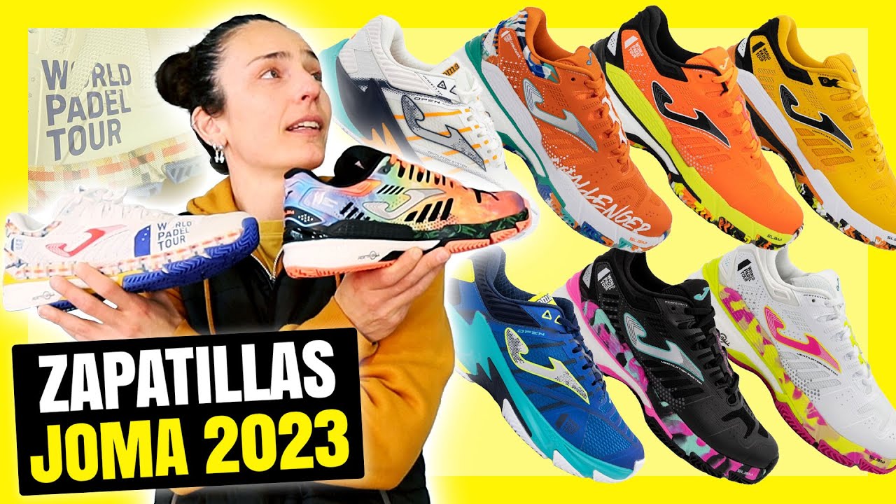 Nuevas zapatillas de pádel Joma 2023, la nueva colección del World