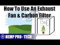 How To Use & Install An Exhaust Fan + Carbon Filter