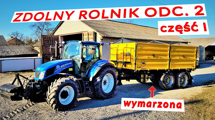 ZDOLNY ROLNIK MATEUSZ odc.2 (cz.1) -  Zbudowali 16T Tandem Na Bazie Naczepy