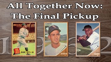 My 1962 Topps baseball ‘Super’ Set