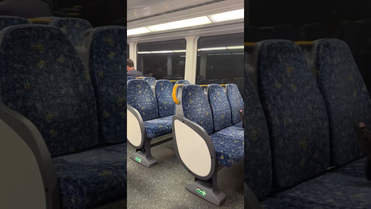 Train in Sydney Enjoyable your feet on the public seat