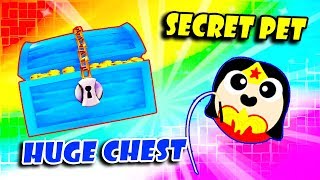 New Huge Chest Secret Pets Update Blob Simulator 2 Roblox Youtube - new secret code in blob simulator gives you exclusive rare pet roblox