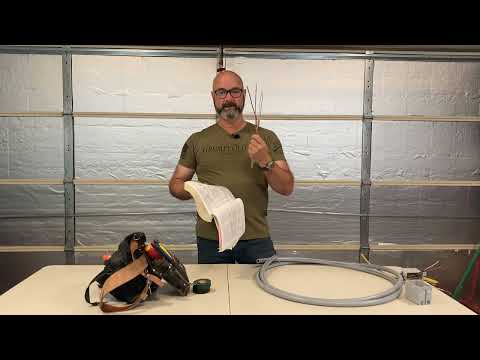 Video: Bisakah Anda menjalankan Kabel nm di saluran PVC?
