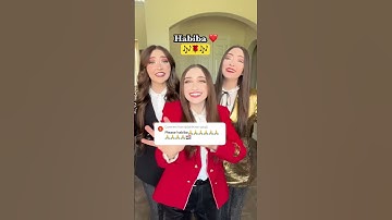 Thumbnail of Habiba Name Song In Egyptian Arabic! 🇪🇬🇦🇪🇲🇦 K3 Sisters #shorts #egypt #arabic #uae #morocco
