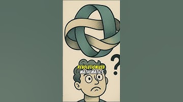 Möbius strip: the shape with ONE side 🔄🤯 #mobius #math #geometry #topology #science #mindblown