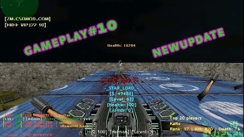 [CSO MOD]+[BossAlien]-ZM.​CSOMOD.COM​ © [since 2020]/New Gun Update/|Gameplay#10