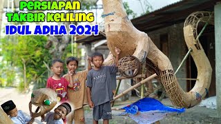 persiapan takbir keliling idul adha 2024