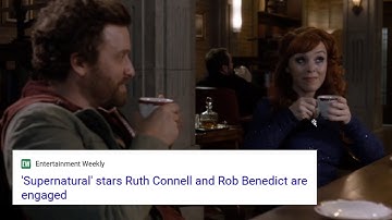 Rowena and Chuck are engaged irl?? | Supernatural