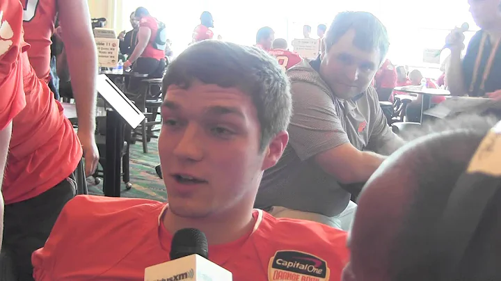 TigerNet.com - Greg Huegel at 2015 Orange Bowl Media Day