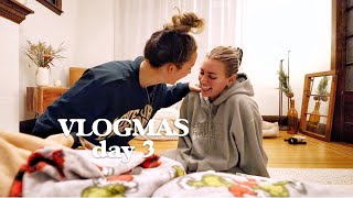 Couples facials, decorating & christmas boners