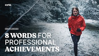 ENGLISH FOR WORK | 8 Words for Academic & Professional Achievements