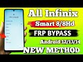 All Infinix Frp Bypass/Reset Google Account Lock Android 13/12/11/ | All Infinix Frp New Trick 2025