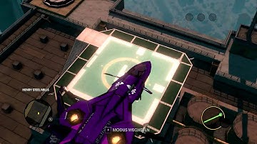 Saints Row The Third jumping from the highest Building Steelport
