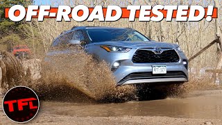 Do You Really Need A 4Runner? 2020 Toyota Highlander Mud, Snow, & Rocks OffRoad Review!
