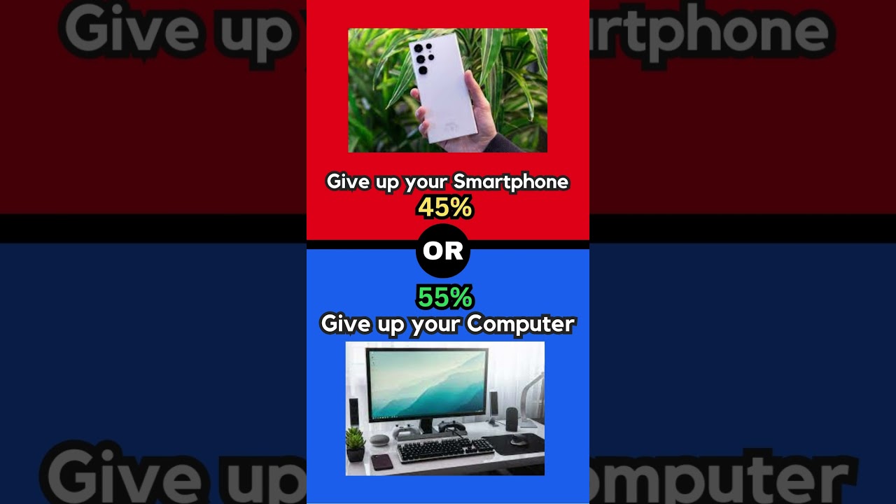 What would you rather do?🤔🤔