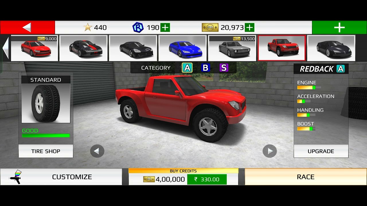 Rally fury 8cars race