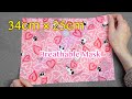 EASY TO BREATHE💖 Very easy 3D Mask cutting and stitching✂️✂️